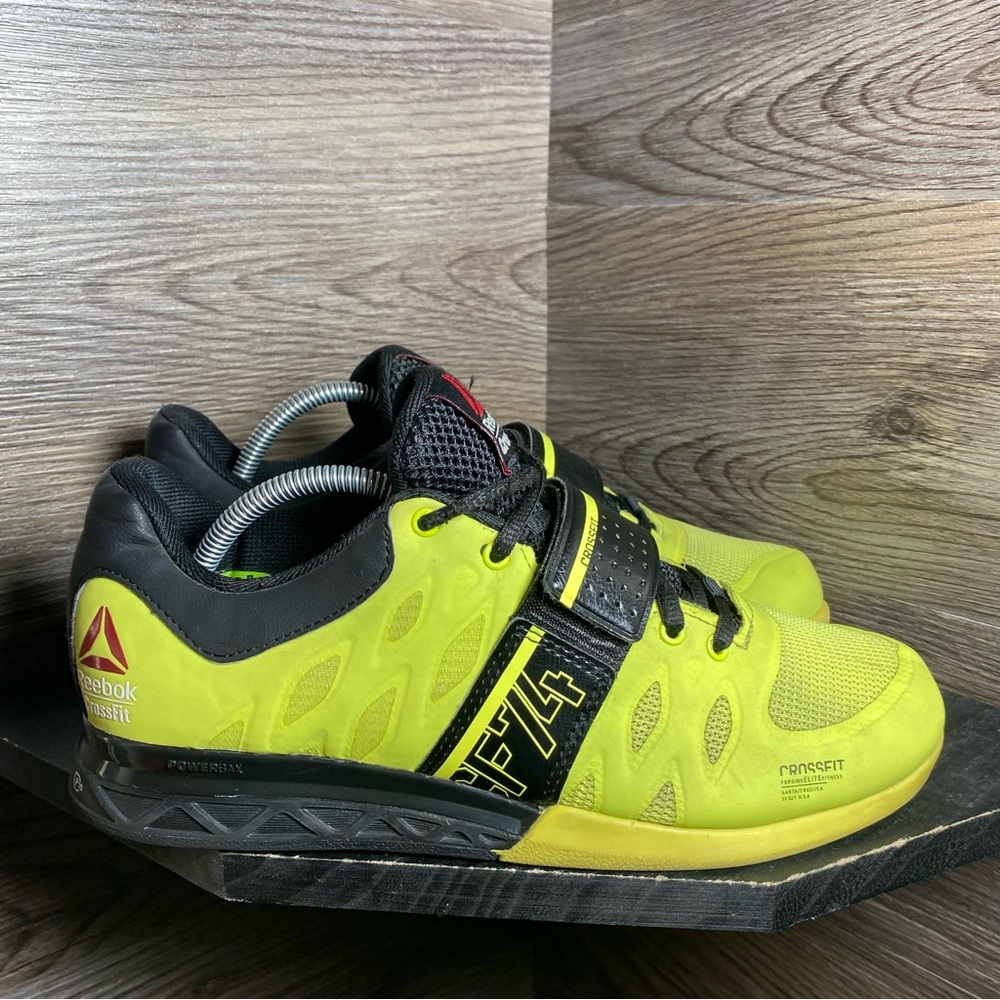 Reebok CrossFit lifter plus 2.0 yellow black weightlifting
